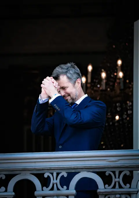 Kronprins Frederik i et moment